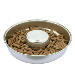 SHOW TECH миска металлическая для щенков, 29 см