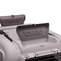 MPS переноска SKUDO 7 105х73х76h см с металлической дверцей с замком серая