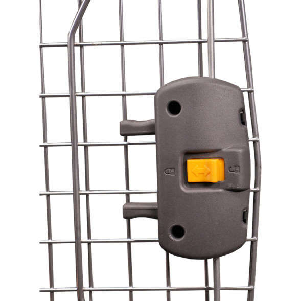 MPS переноска SKUDO 7 105х73х76h см с металлической дверцей с замком серая