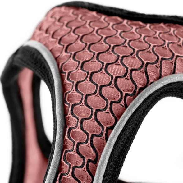 Hunter шлейка для собак Hilo Comfort 40-46 см, сетчатый текстиль, пыльная роза