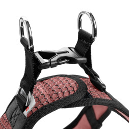 Hunter шлейка для собак Hilo Comfort 40-46 см, сетчатый текстиль, пыльная роза