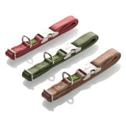 Hunter ALU-Strong Inari ошейник для собак, S (30-45 см), нейлон с металлической застежкой, бежевый