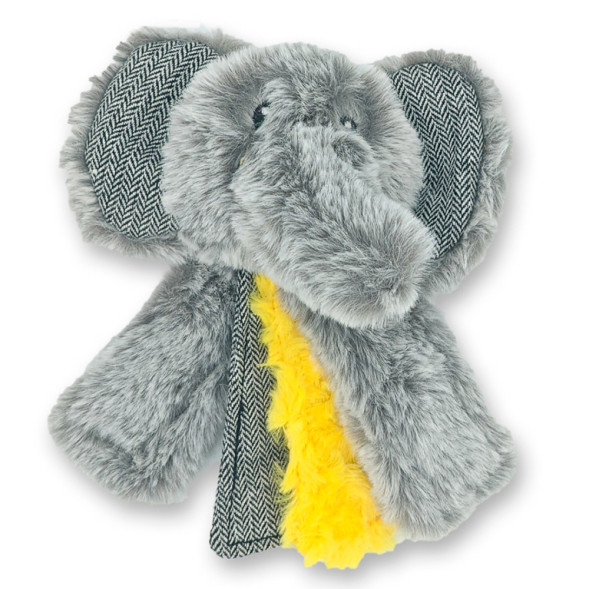 Elder Club игрушка для пожилых собак Слон мохнатый, 17 см