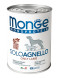 Monge Dog Monoprotein Solo влажный корм для взрослых собак c ягненком в консервах 400 г (24 шт в уп)