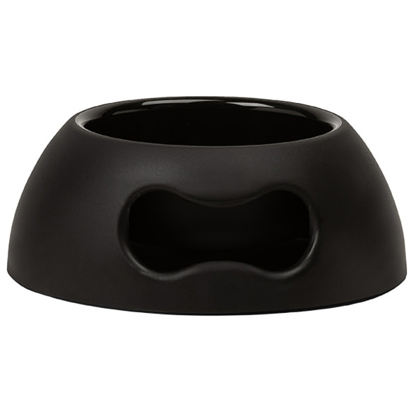 United Pets Pappy-small миска для собак, 350 мл, черная