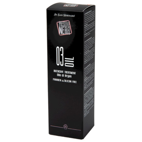 Iv San Bernard Black Passion 03 Масло Аргании интенсивное лечение для всех типов шерсти 100 мл