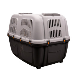 MPS переноска SKUDO 6 92х63х70h см с металлической дверцей с замком серая