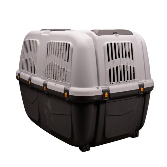 MPS переноска SKUDO 6 92х63х70h см с металлической дверцей с замком серая