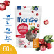 Monge Gift Sterilised лакомство для стерилизованных кошек Хрустящие подушечки с начинкой с уткой и клюквой - 60 г