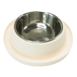 SuperDesign миска на меламиновой подставке, 700 мл, белая