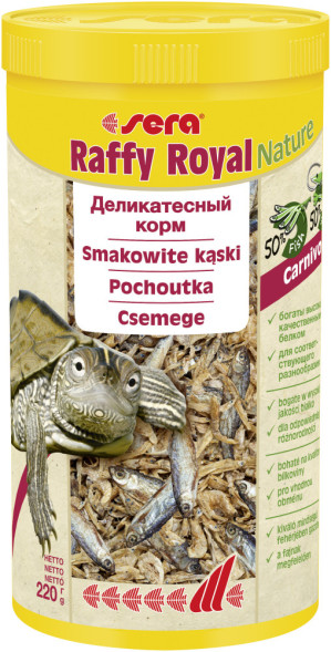 Sera RAFFY Royal корм для рептилий - 1 л (220 г)