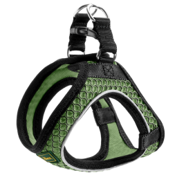 Hunter шлейка для собак Hilo Comfort 40-46 см, сетчатый текстиль, оливковая