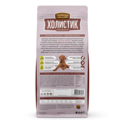 Деревенские лакомства Холистик Премьер сухой корм для взрослых собак средних и крупных пород с говядиной и рисом - 2 кг