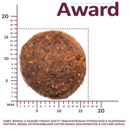 AWARD сухой корм для взрослых собак крупных пород, с курицей, индейкой, тыквой и шиповником - 2 кг