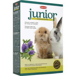 Padovan Junior coniglietti корм для кроликов и молодняка комплексный основной - 25 кг