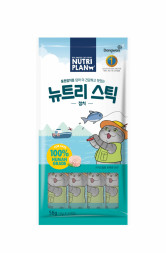 NUTRI PLAN лакомство для кошек пюре с тунцом - 14 г х 4 шт