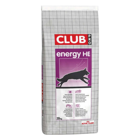 Сухой корм Royal Canin Club Energy HE для активных собак - 20 кг