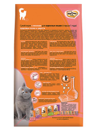 Мнямс Skin &amp;amp; Coat сухой корм для взрослых кошек для кожи и шерсти с лососем - 400 г