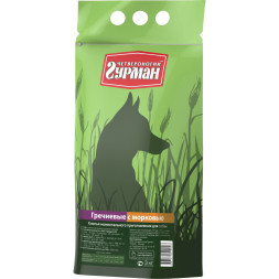 Четвероногий гурман каша для собак гречка с морковью - 3 кг