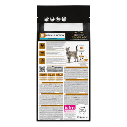 Purina Pro Plan Veterinary Diets ENF Renal Function Advanced care (Поздняя стадия) сухой корм для взрослых кошек при хронической почечной недостаточности - 1.5 кг