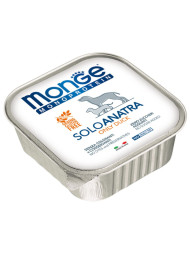 Monge Dog Monoprotein Solo влажный корм для взрослых собак c уткой в ламистере 150 г (24 шт в уп)