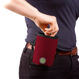 Hunter сумочка для лакомств Hilo Basic 24х13х10 см, красная