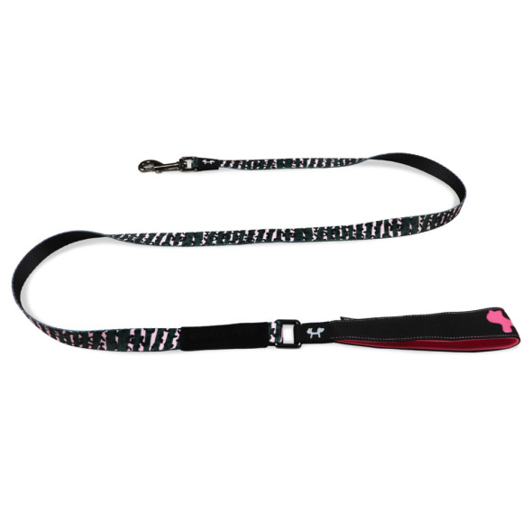 United Pets Complete me поводок для собак, 140 см, 16 мм, розовый камуфляж