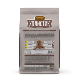 Деревенские лакомства Холистик Премьер сухой корм для взрослых собак средних и крупных пород с ягненком и рисом - 7 кг