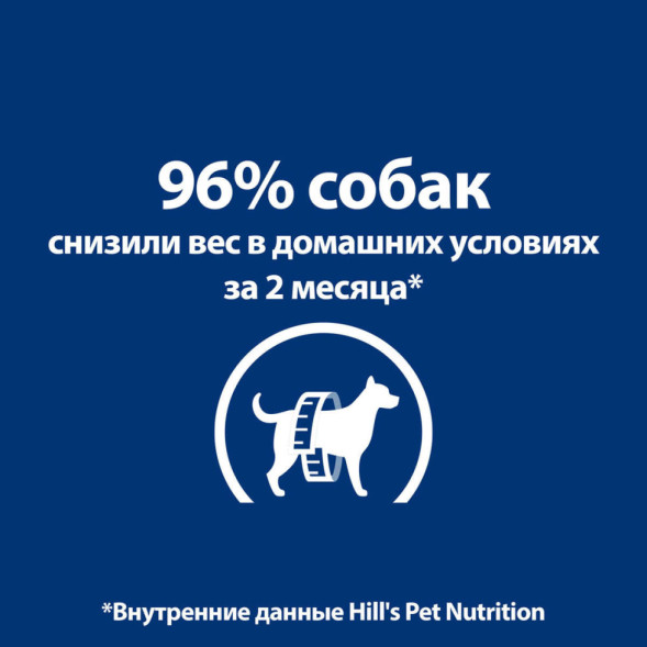 Hills Prescription Diet Metabolic Mini диетический сухой корм для собак миниатюрных пород для достижения и поддержания оптимального веса, с курицей - 1 кг