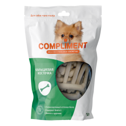 Compliment лакомство для собак мини-пород Кальцевые косточки - 50 г