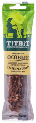 TiTBiT колбаски Особые с клетчаткой для собак мелких и средних пород - 30 г