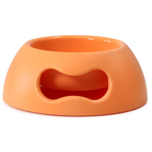 United Pets Pappy-small миска для собак, 350 мл, оранжевая
