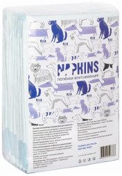 NAPKINS впитывающие пеленки для собак, 60х90 см - 10 шт