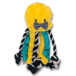 Elder Club игрушка для пожилых собак Медуза разноцветная, 26 см