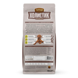 Деревенские лакомства Холистик Премьер сухой корм для взрослых собак средних и крупных пород с ягненком и рисом - 2 кг