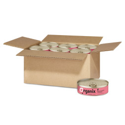 Organix консервы для щенков с мясным ассорти и кроликом - 100 г x 24 шт