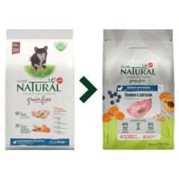 Guabi Natural Dog Grain Free сухой корм беззерновой для взрослых собак мелких пород цыпленок и чечевица - 1 кг