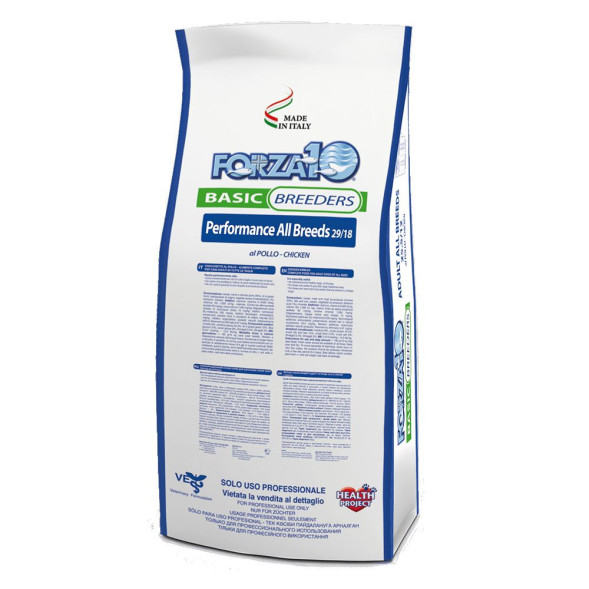 Forza10 Best Breeders Perfor полнорационный корм для взрослых собак всех пород из курицы - 20 кг