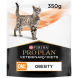 Purina Pro Plan Veterinary diets OM St/Ox Obesity Management сухой корм для взрослых кошек при ожирении - 350 г