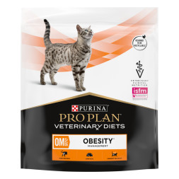 Purina Pro Plan Veterinary diets OM St/Ox Obesity Management сухой корм для взрослых кошек при ожирении - 350 г