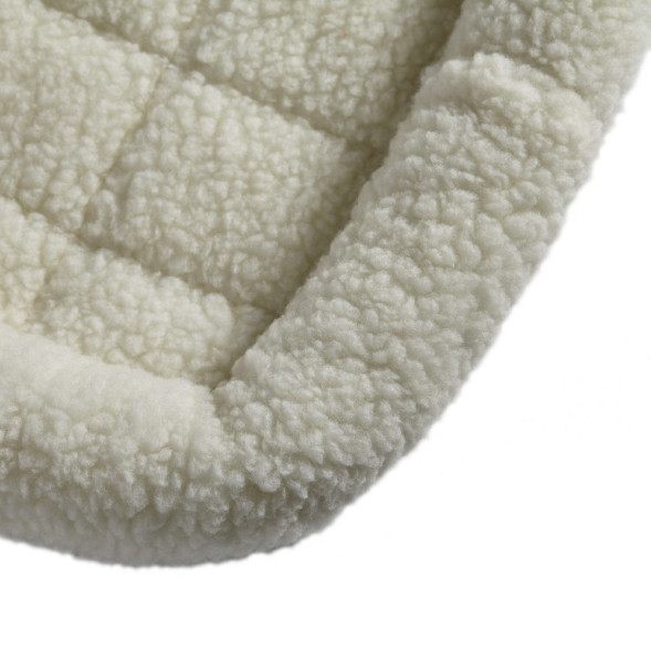 Лежанка MidWest Pet Bed для собак и кошек флисовая 60х45 см, белая