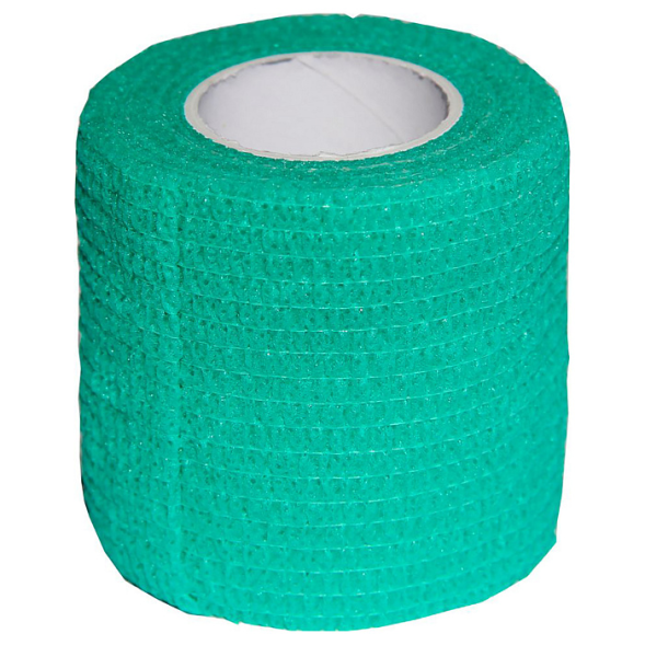 Valta Care Premium бинт самофиксирующийся c горьким вкусом, 5 х 450 см, зеленый