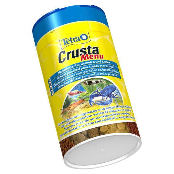 Tetra Crusta Menu корм для раков и креветок 4 вида, 100 мл