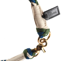 Hunter Tinnum 45 oшейник для собак, M (45 см), синий с зеленым