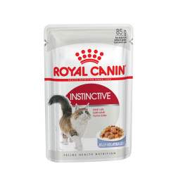 Royal Canin Instinctive паучи для взрослых кошек в желе - 85 г х 24 шт