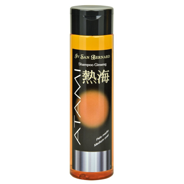 Iv San Bernard ATAMI Женьшень Шампунь антиоксидант для шерсти средней длины и в период линьки 300 мл