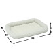 Лежанка MidWest Pet Bed для собак и кошек флисовая 55х33 см, белая