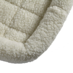 Лежанка MidWest Pet Bed для собак и кошек флисовая 55х33 см, белая