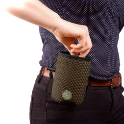 Hunter сумочка для лакомств Hilo Basic 24х13х10 см, коричневая