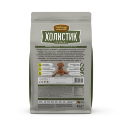 Деревенские лакомства Холистик Премьер сухой корм для взрослых собак средних и крупных пород с уткой и рисом - 7 кг